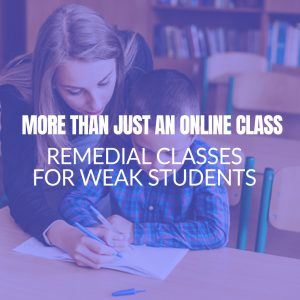 Remedial Classes for Weak Students