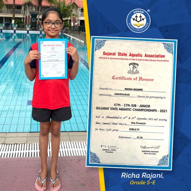 Bronze for Richa Rajani