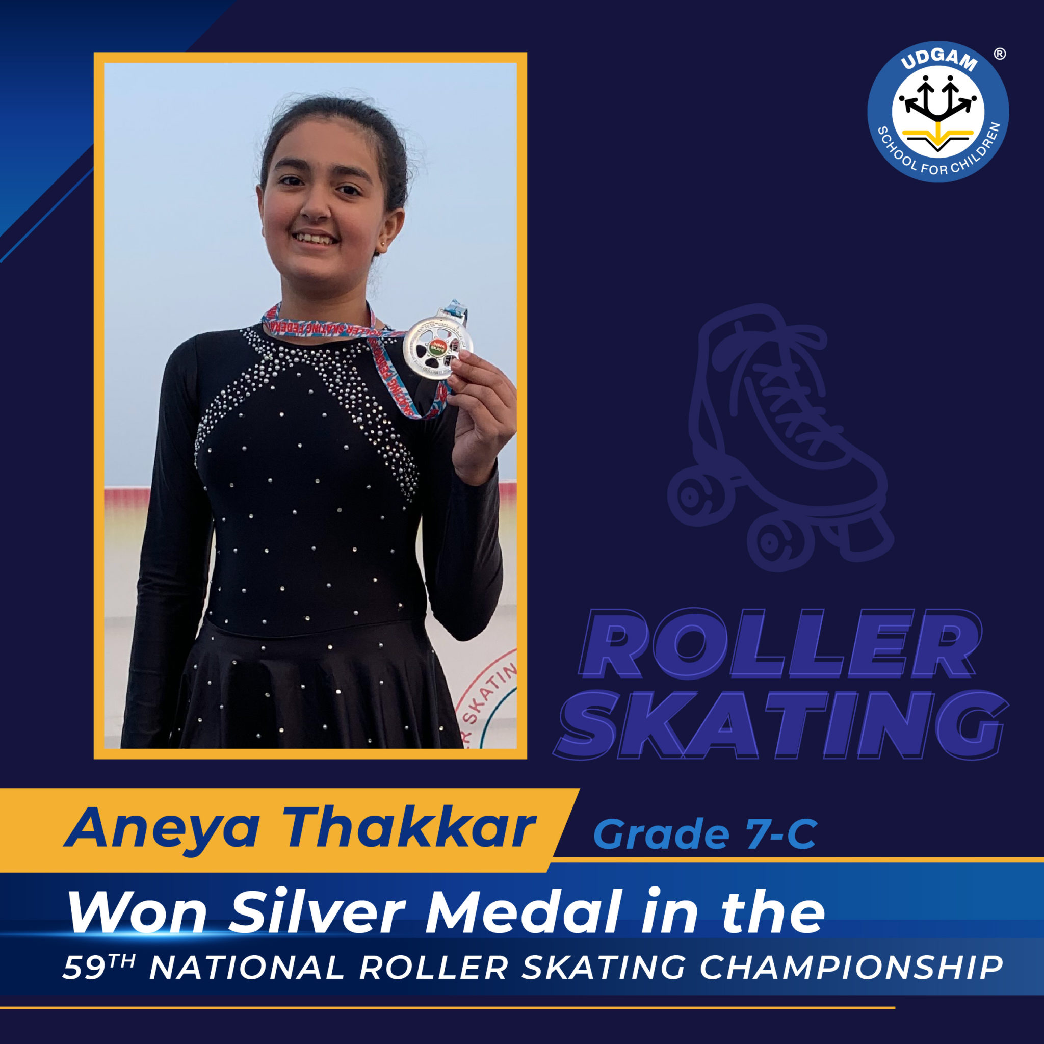 Roller Skating Aneya Thakkar
